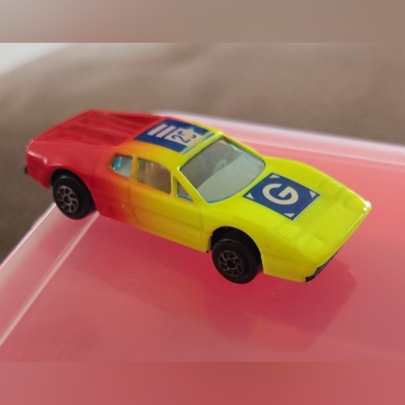 Toys | Vintage 199s G 25 Red Yellow Sports Car Toy Believed To Be ...